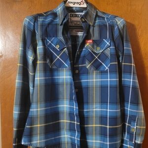 Dixxon Blue Plaid Shirt